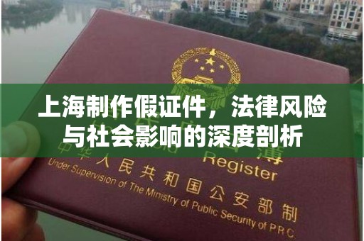 北京上海制作假证件，法律风险与社会影响的深度剖析